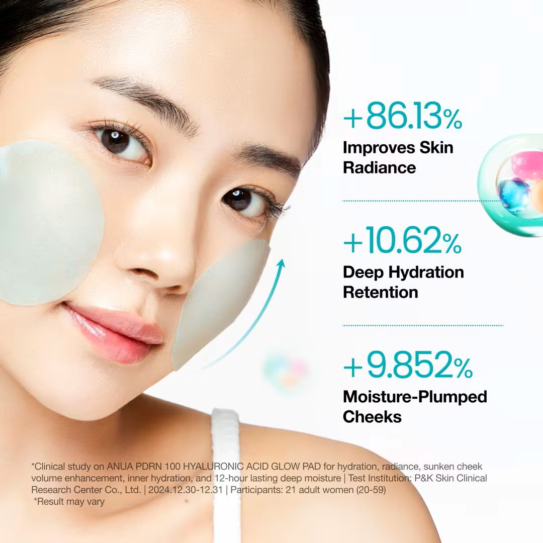Anua Glow PDRN+Hyaluaron Pad 180Ml/60Pads