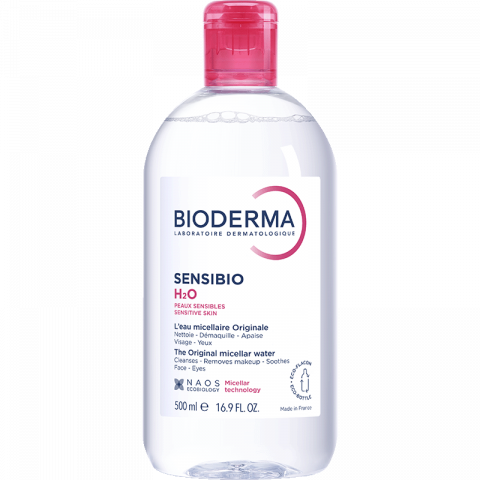 Bioderma Sensibio H2O Makeup Removing Micellar Water 500Ml